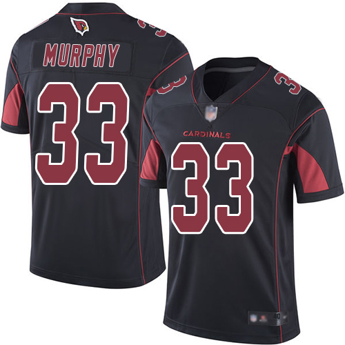 Arizona Cardinals Limited Black Men Byron Murphy Jersey NFL Football #33 Rush Vapor Untouchable